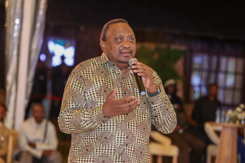 File image of Uhuru Kenyatta.
