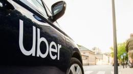 File image of an Uber taxi