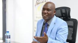 File image of KeNHA Director General Luka Kimeli