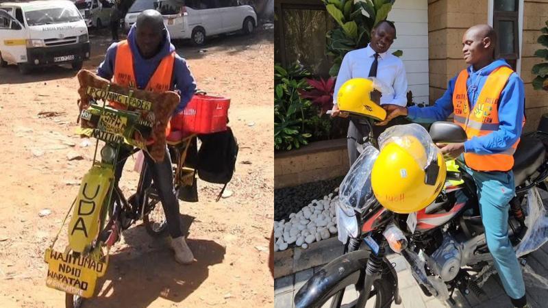 File image of Kapseret MP Oscar Sudi and the UDA aspirant Nehemiah Rotich