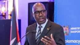 File image of Foreign Affairs Principal Secretary Korir Sing'Oei