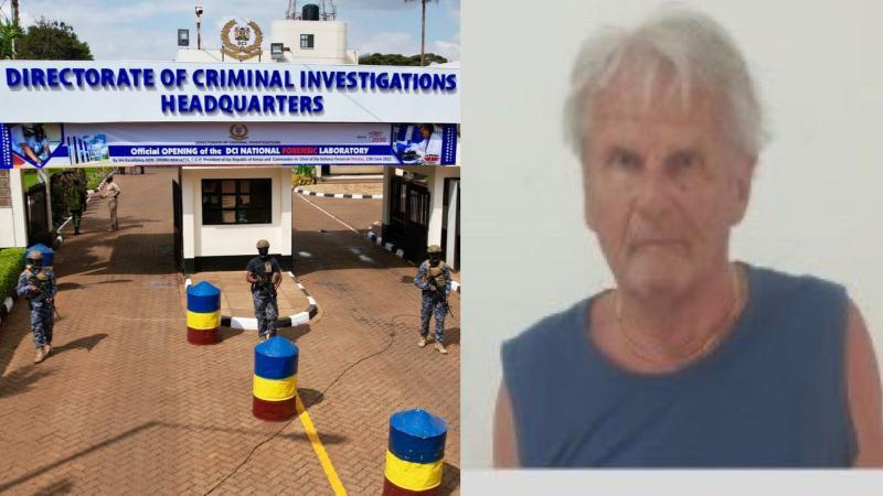 File image of DCI headquarters and the suspect
