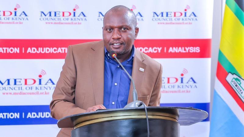 File image Media Council of Kenya CEO David Omwoyo