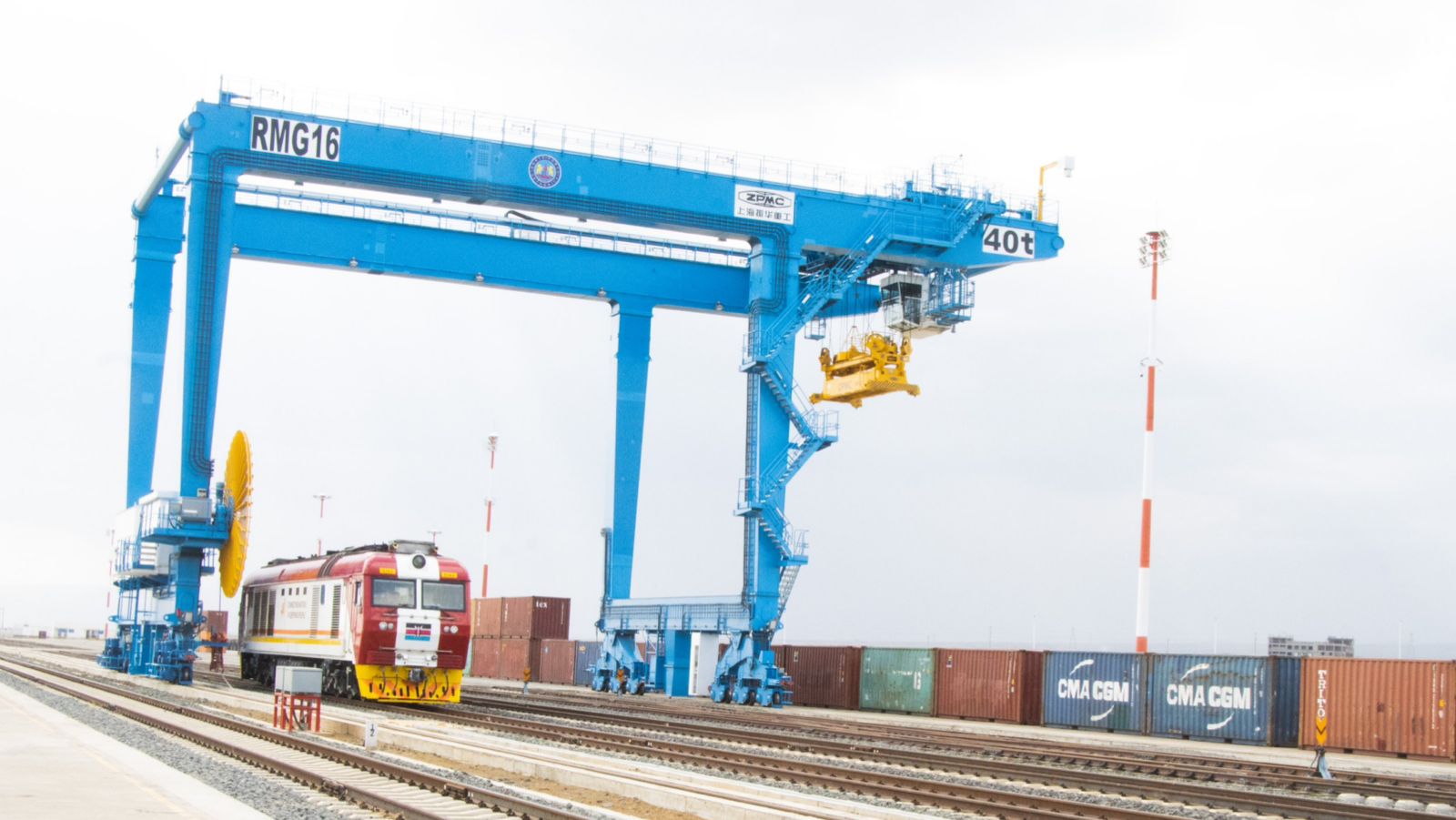 File image of an SGR cargo train