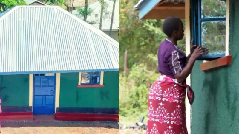 File image of the beneficiary Jackline Ongeso