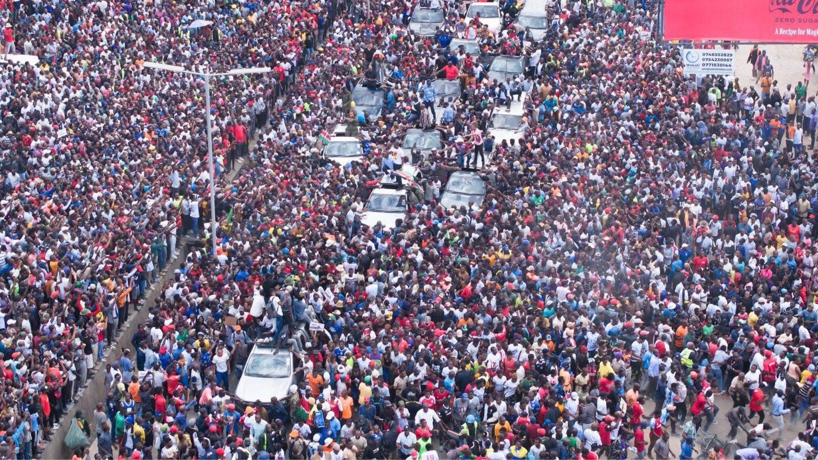 File image of a Linda Mwananchi rally