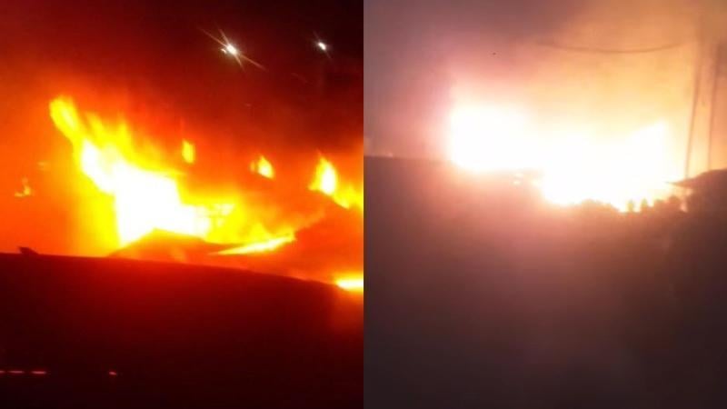 File image of the fire incident