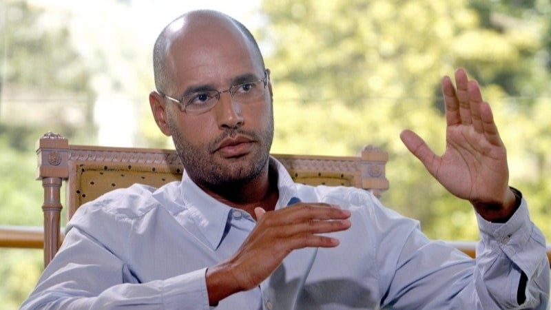 File image of Saif al-Islam Gaddafi