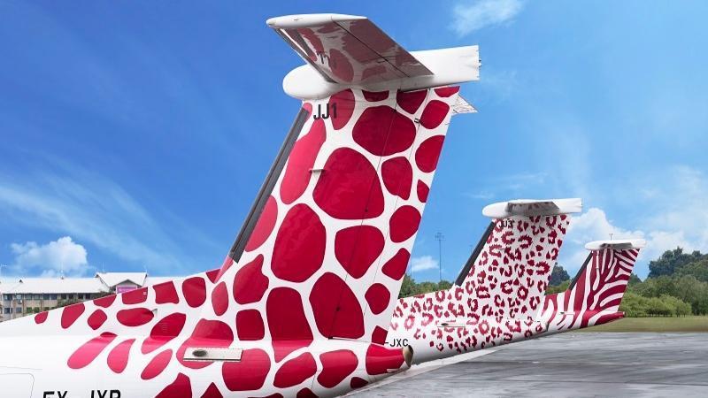File image of Jambojet planes