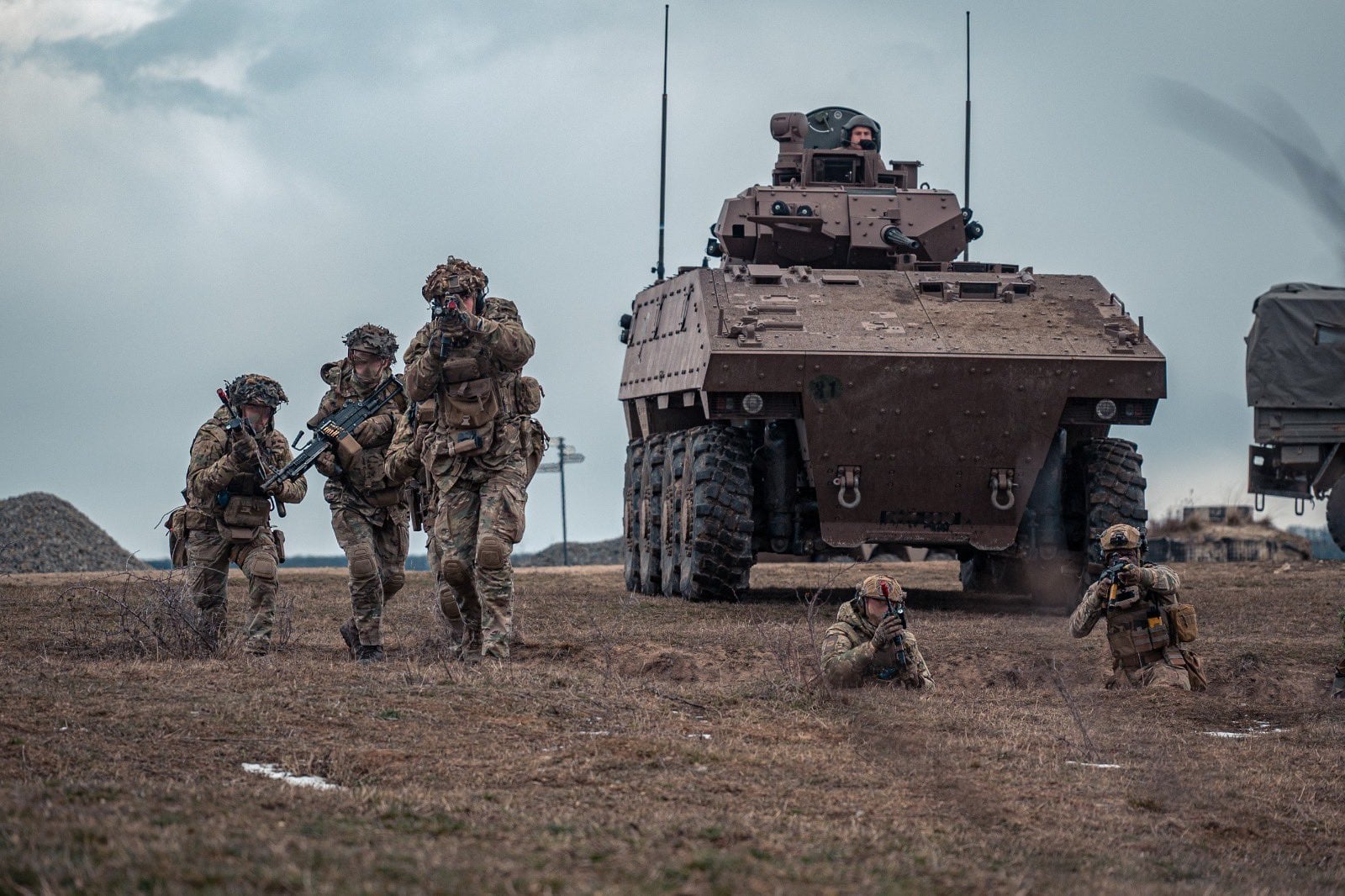 File image of French military troops.