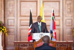 File image of President William Ruto at State House, Nairobi.