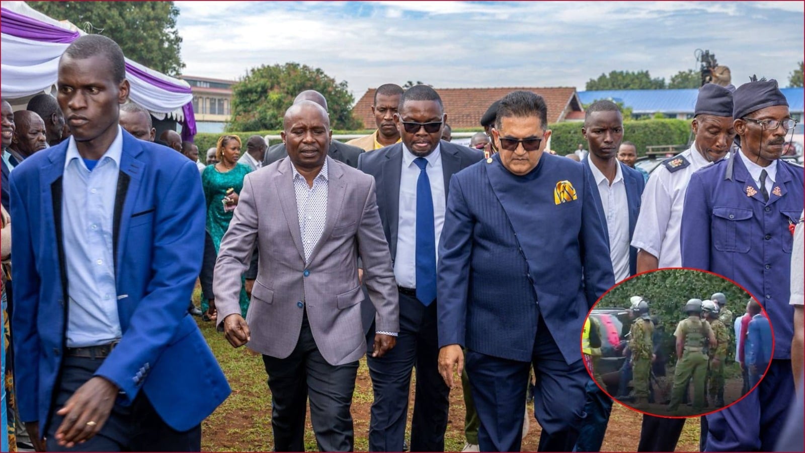 Some members of the United Opposition were blocked from an event graced by Deputy President Kithure Kindiki.