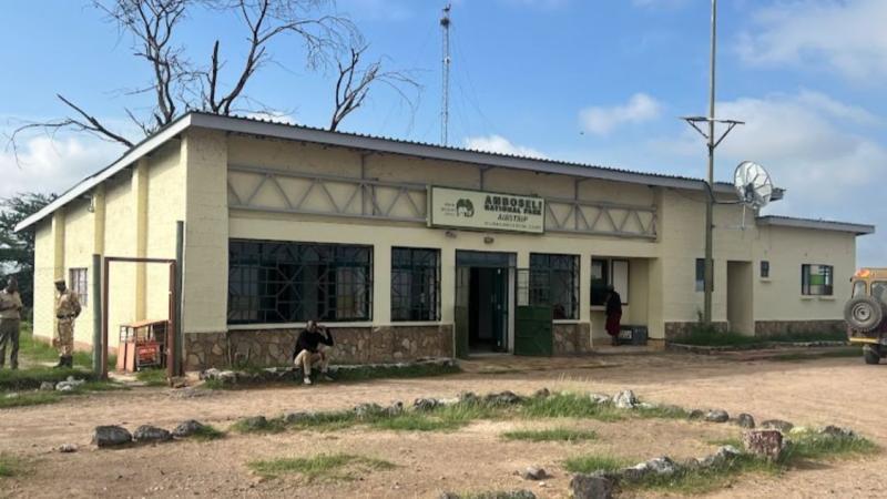 File image of the Amboseli National Park airstrip