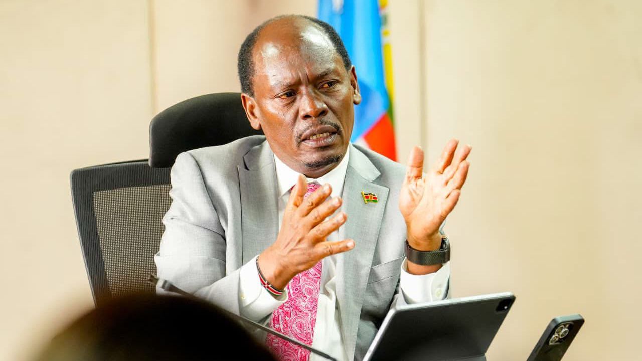 File image of ICT and Digital Economy Cabinet Secretary William Kabogo