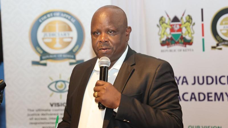 File image of Judicial Service Commission Vice-Chair Isaac Rutto