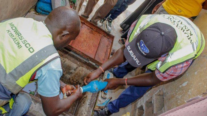File image of MOWASSCO staff at work