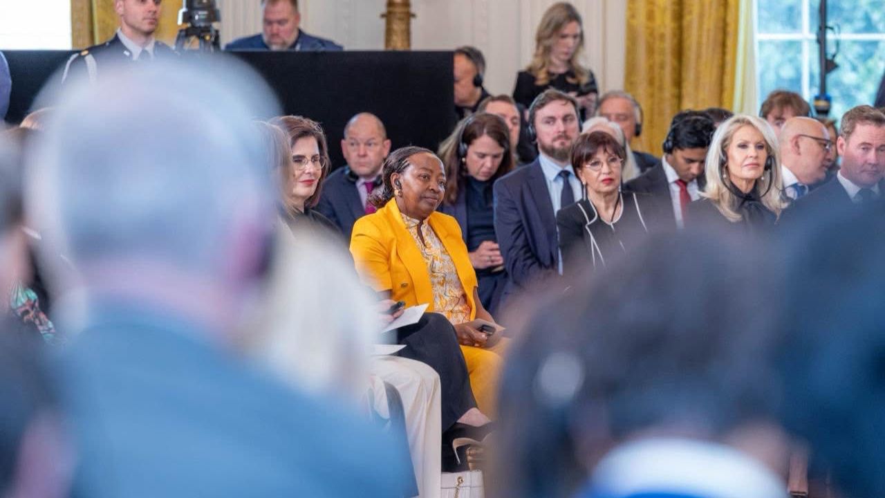File image of First Lady Rachel Ruto at the White House summit