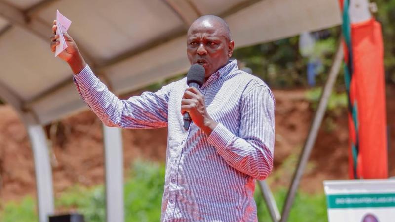 File image of Kikuyu MP Kimani Ichung'wah