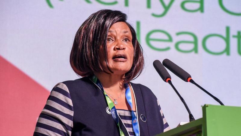 File image of Acting TSC CEO Evaleen Mitei