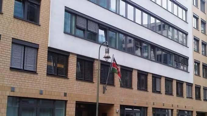 File image of the Kenyan Embassy in Berlin
