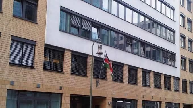 File image of the Kenyan Embassy in Berlin