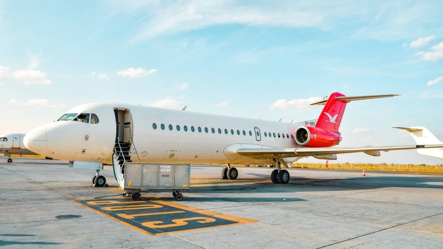 File image of a Skyward Airlines plane