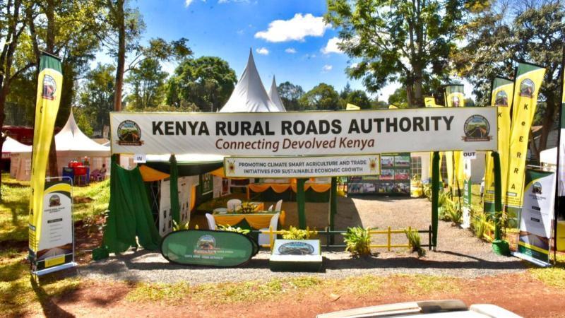 File image of a KeRRA exhibition tent