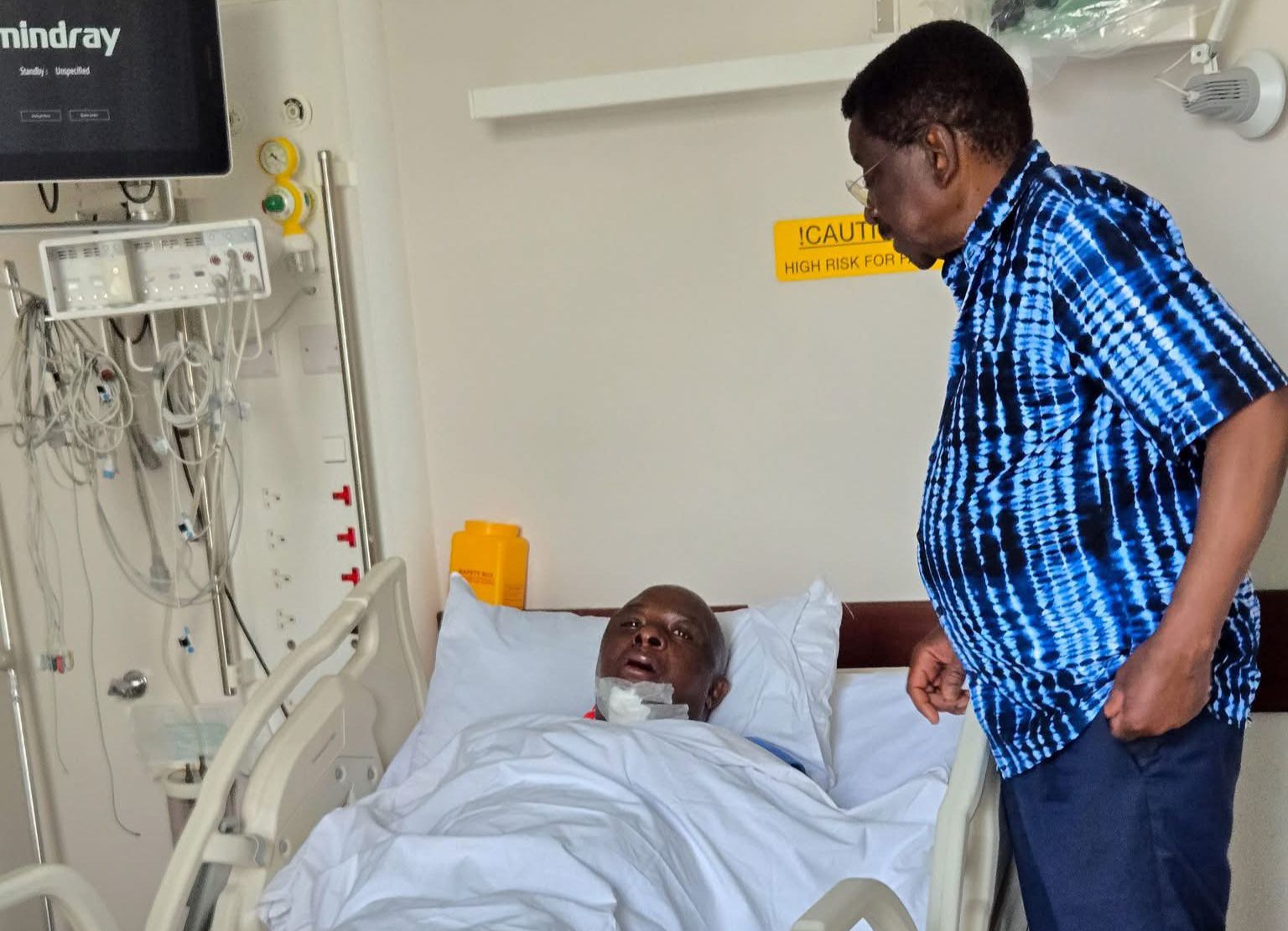 File image of Godfrey Osotsi and James Orengo