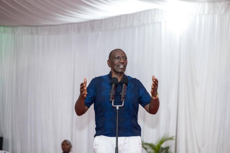 File image of President William Ruto.