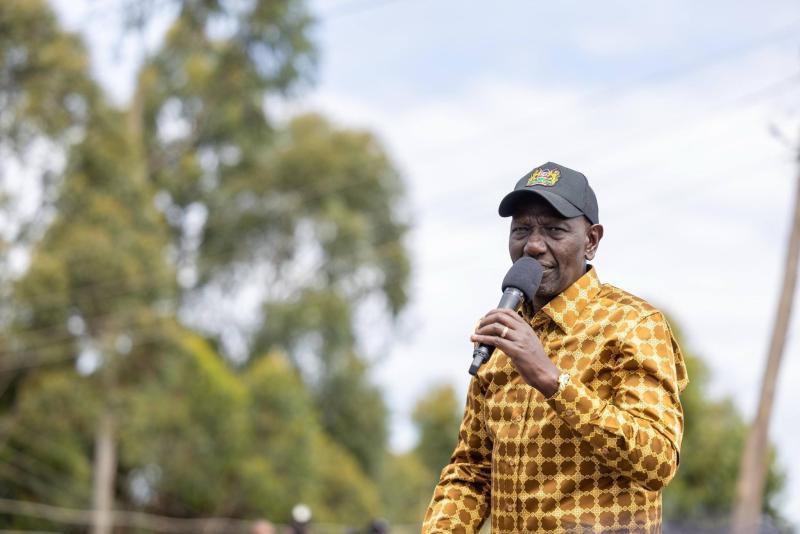 File image of President William Ruto.