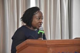 File image of KNCHR Chairperson Claris Ogangah.