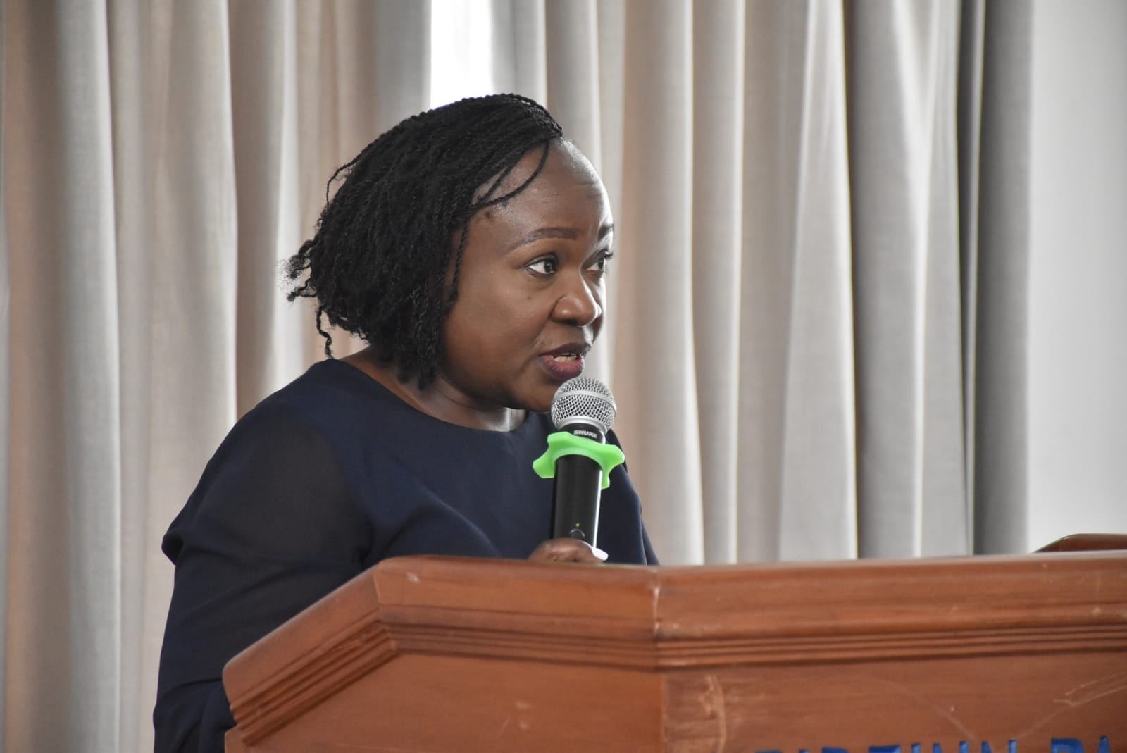 File image of KNCHR Chairperson Claris Ogangah.