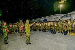 File image of Kenyan police officers in Haiti.