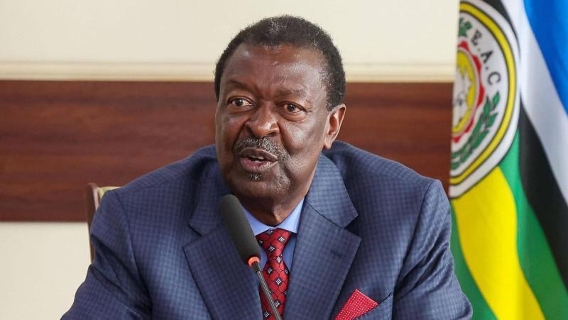 File image of Prime Cabinet Secretary Musalia Mudavadi