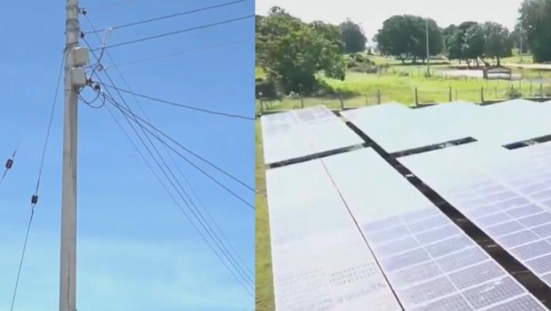 File image of the Mageta Solar Mini Grid