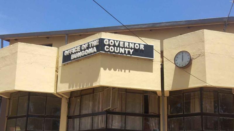 File image of the Office of the Governor, Bungoma County