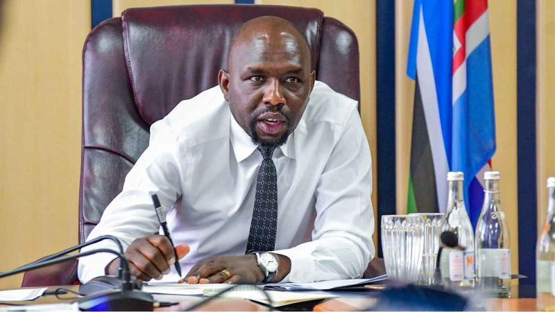 File image of Interior Cabinet Secretary Kipchumba Murkomen