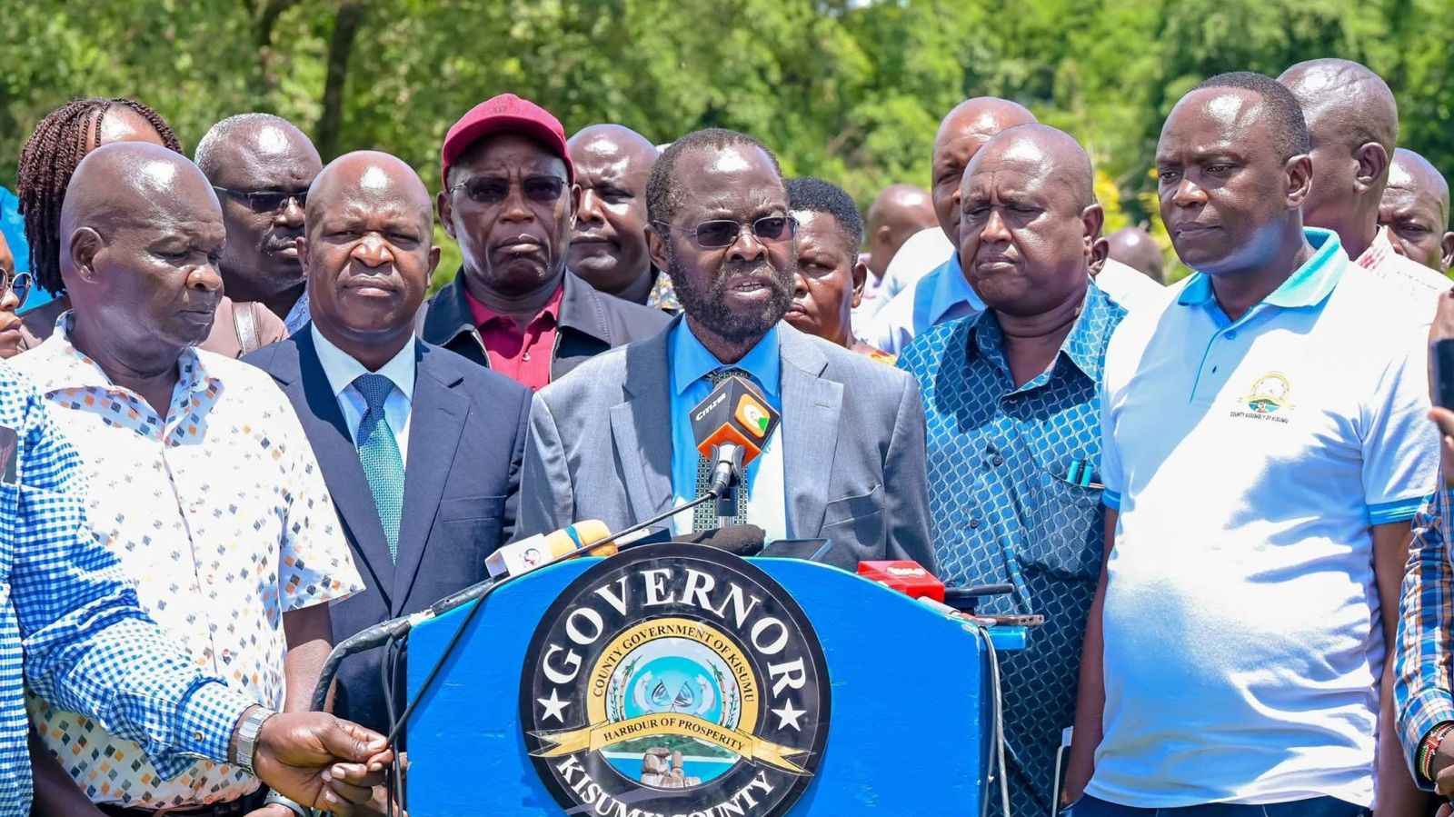 File image of Kisumu Governor Anyang' Nyong'o