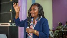 File image of Embu Governor Cecily Mbarire