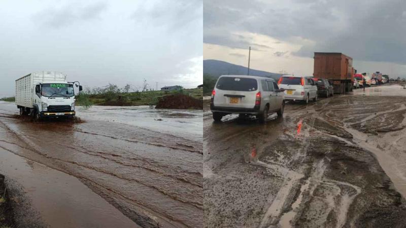 File image of the affected road