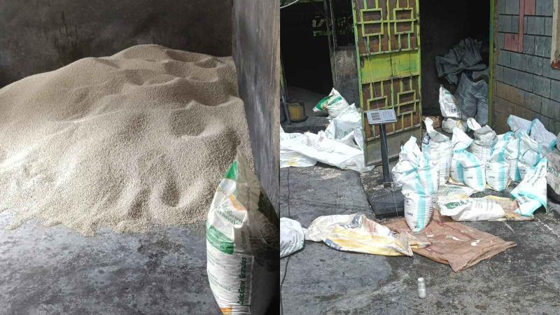 File image of the fake fertilizer