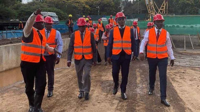 File image of National Assembly Committee on Tourism and Wildlife members at the Bomas of Kenya