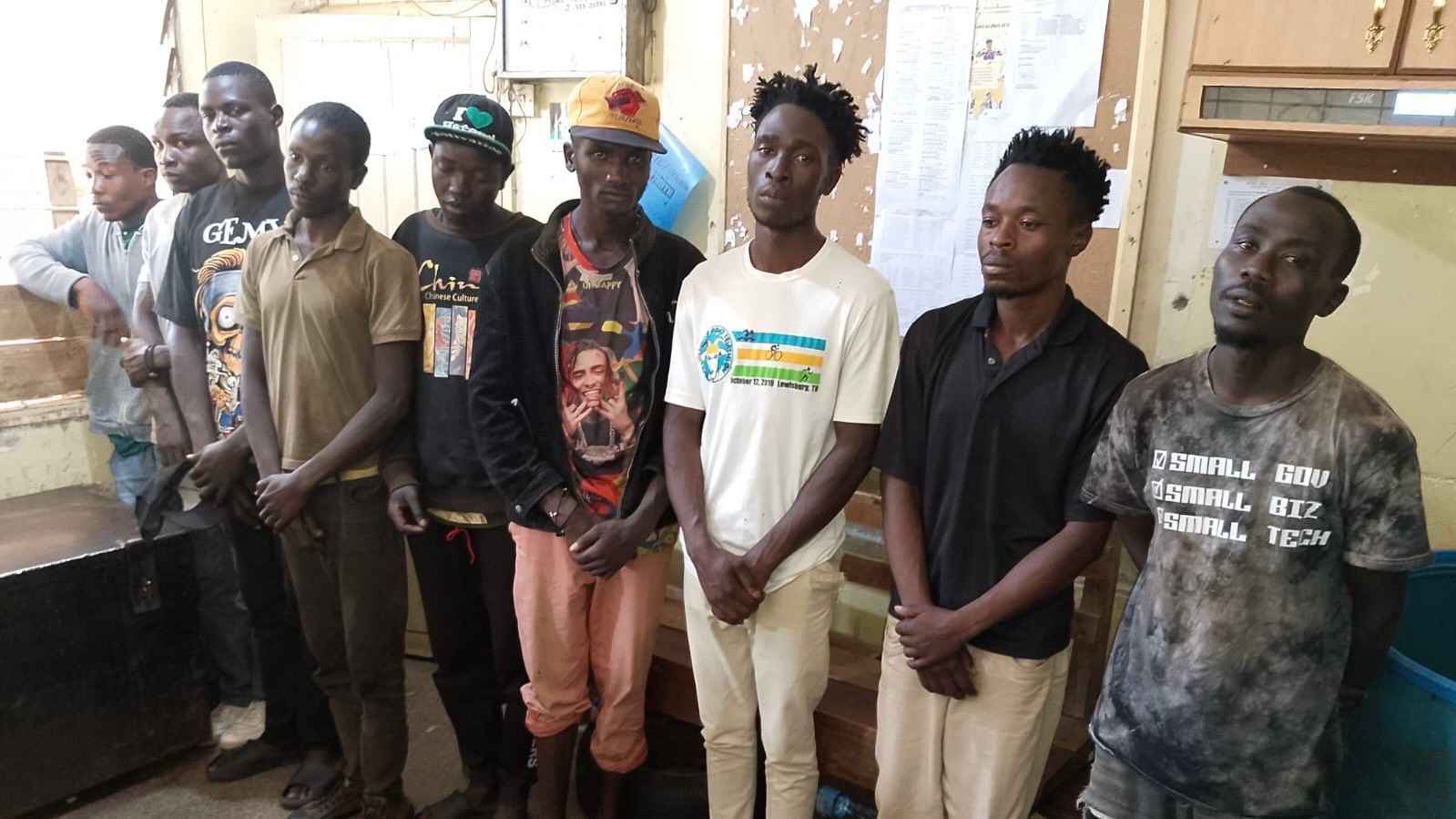 File image of the suspects