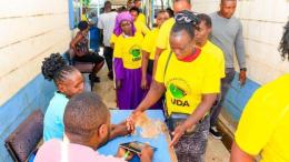 File image of voting during UDA Grassroots Elections in Kisumu Central