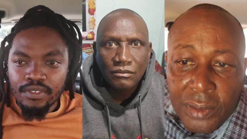 File image of the suspects