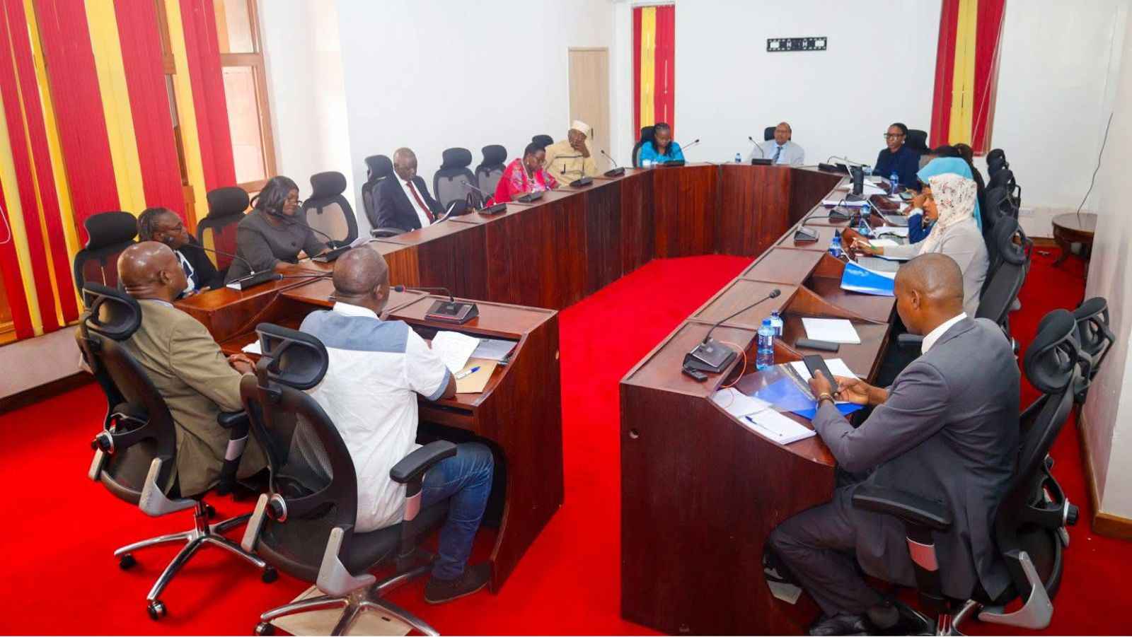 File image of the Senate Standing Committee on Devolution and Intergovernmental Relations