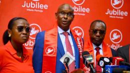 File image of Jubilee Secretary General Moitalel Ole Kenta