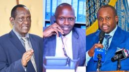 File image of Mohamed Liban, Joe Sang and Daniel Kiptoo