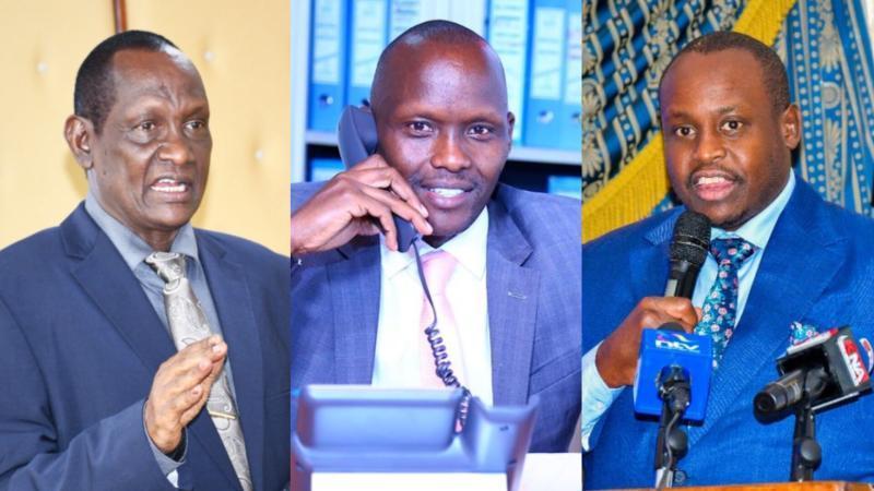 File image of Mohamed Liban, Joe Sang and Daniel Kiptoo