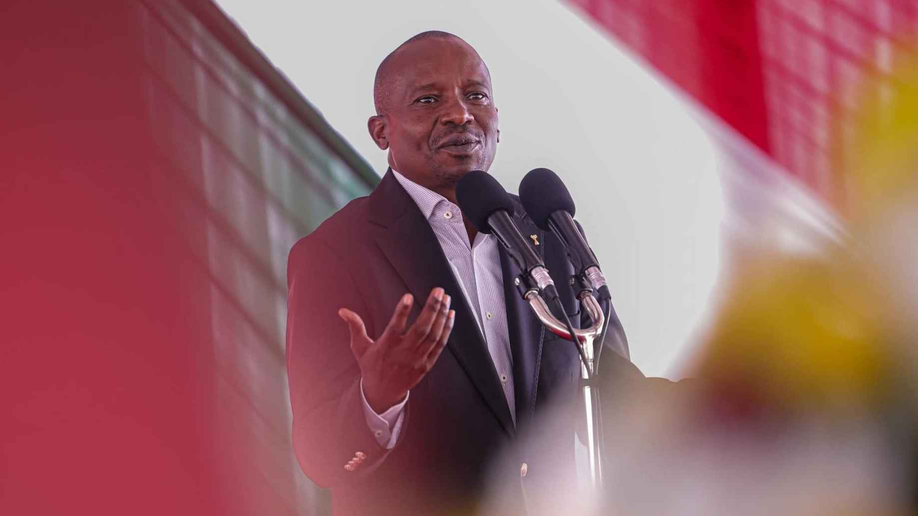 File image of Deputy President Kithure Kindiki